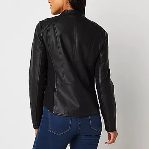 Black leather jacket - Picture 5 of 13